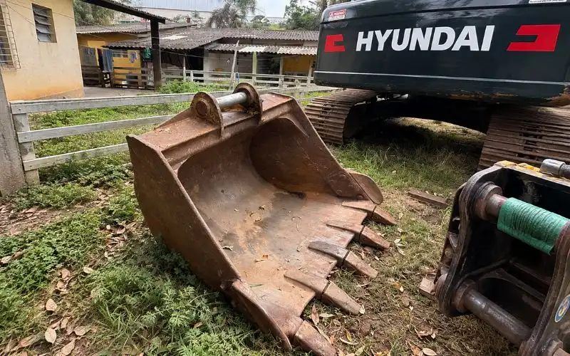 concha de escavadeira hidráulica